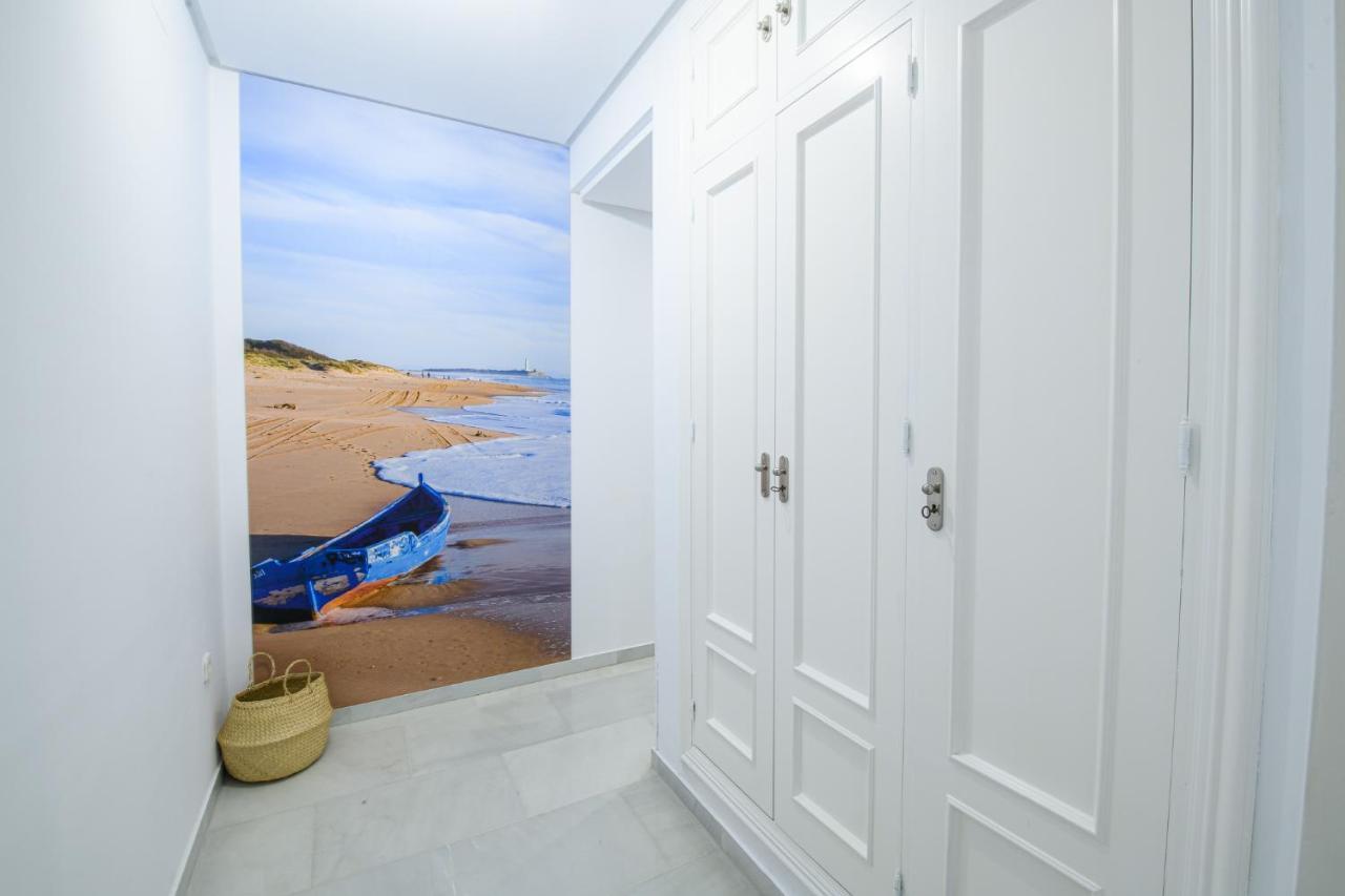 Preciado Apartamento Con Vistas Frontales Al Mar Cadiz Bagian luar foto