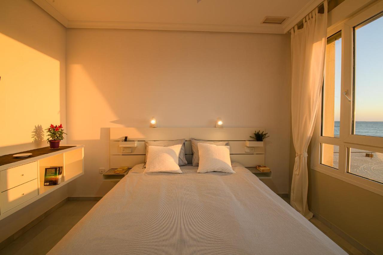 Preciado Apartamento Con Vistas Frontales Al Mar Cadiz Bagian luar foto