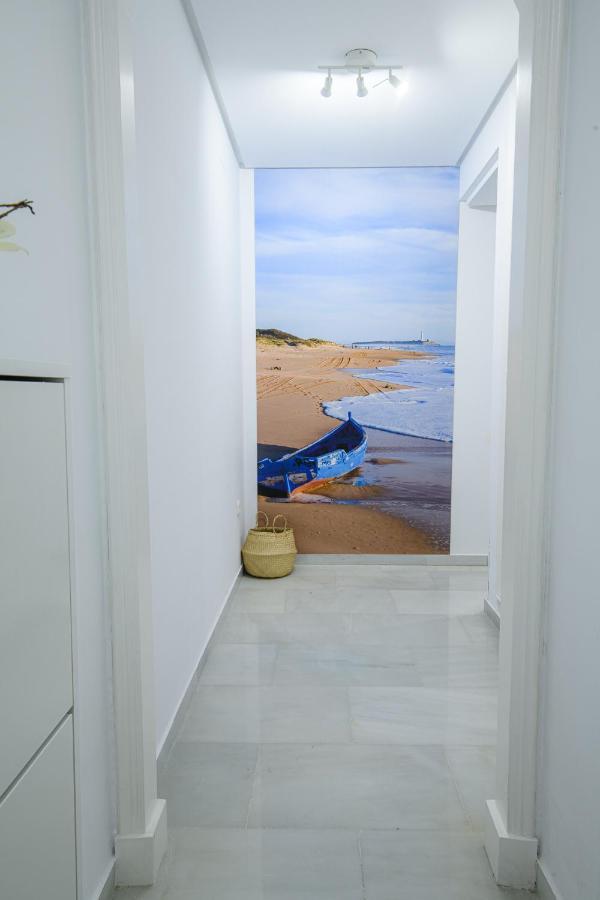 Preciado Apartamento Con Vistas Frontales Al Mar Cadiz Bagian luar foto